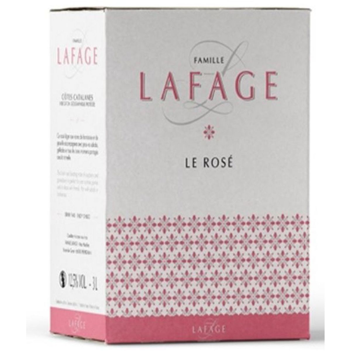 IGP Côtes Catalanes Famille Lafage rosé BIB / CUBI 3L
