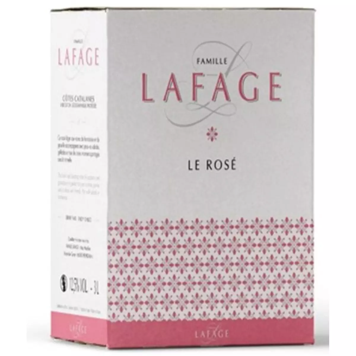 IGP Côtes Catalanes Famille Lafage rosé bib 3l