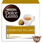 DOLCE GUSTO Capsules Espresso Milano Elegante intensité 7 16 capsules 99g