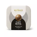 CAFE ROYAL Boules de café ristretto intensité 9 compatibles CoffeeB 9 boules 51g