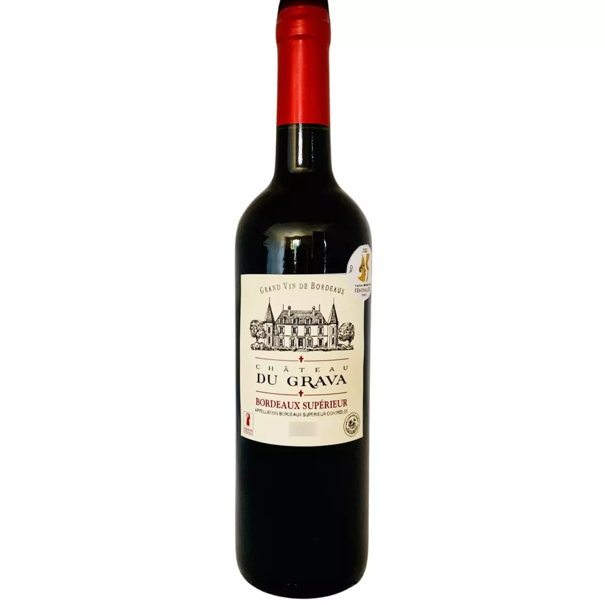 AOP Bordeaux supérieur Château du Grava rouge 75cl