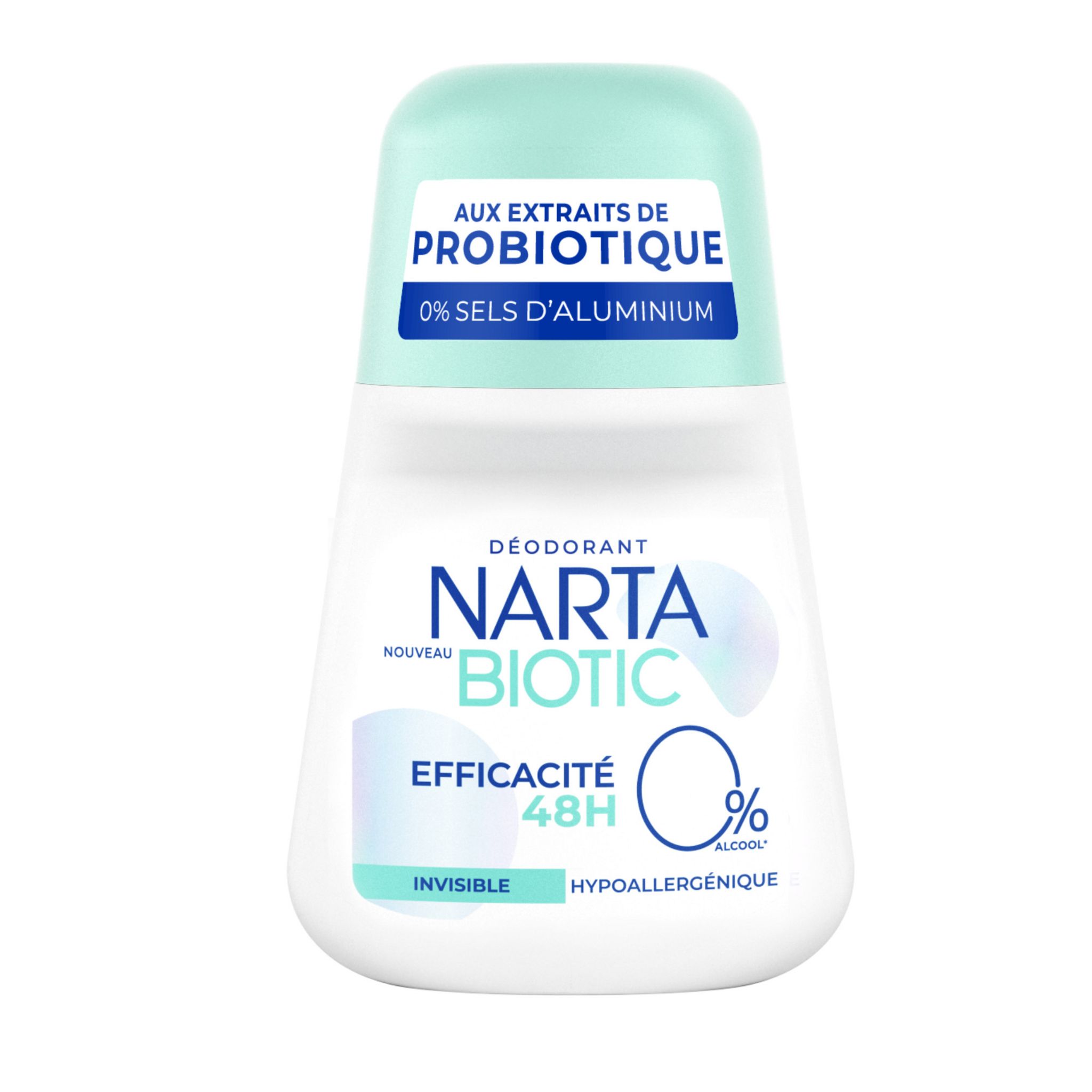 Déodorant Narta Femme Bille Invisible 48h - Lot De 2 X 50 Ml, Neuf, Made In France