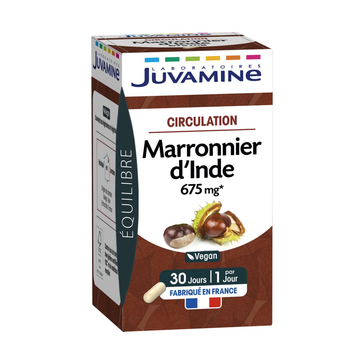 JUVAMINE Gélules marronnier d'Inde 675mg circulation 30 gélules