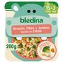 Voir la diapositive 2 : BLEDINA Assiette brocolis pâtes jambon et crème dès 15 mois 200g