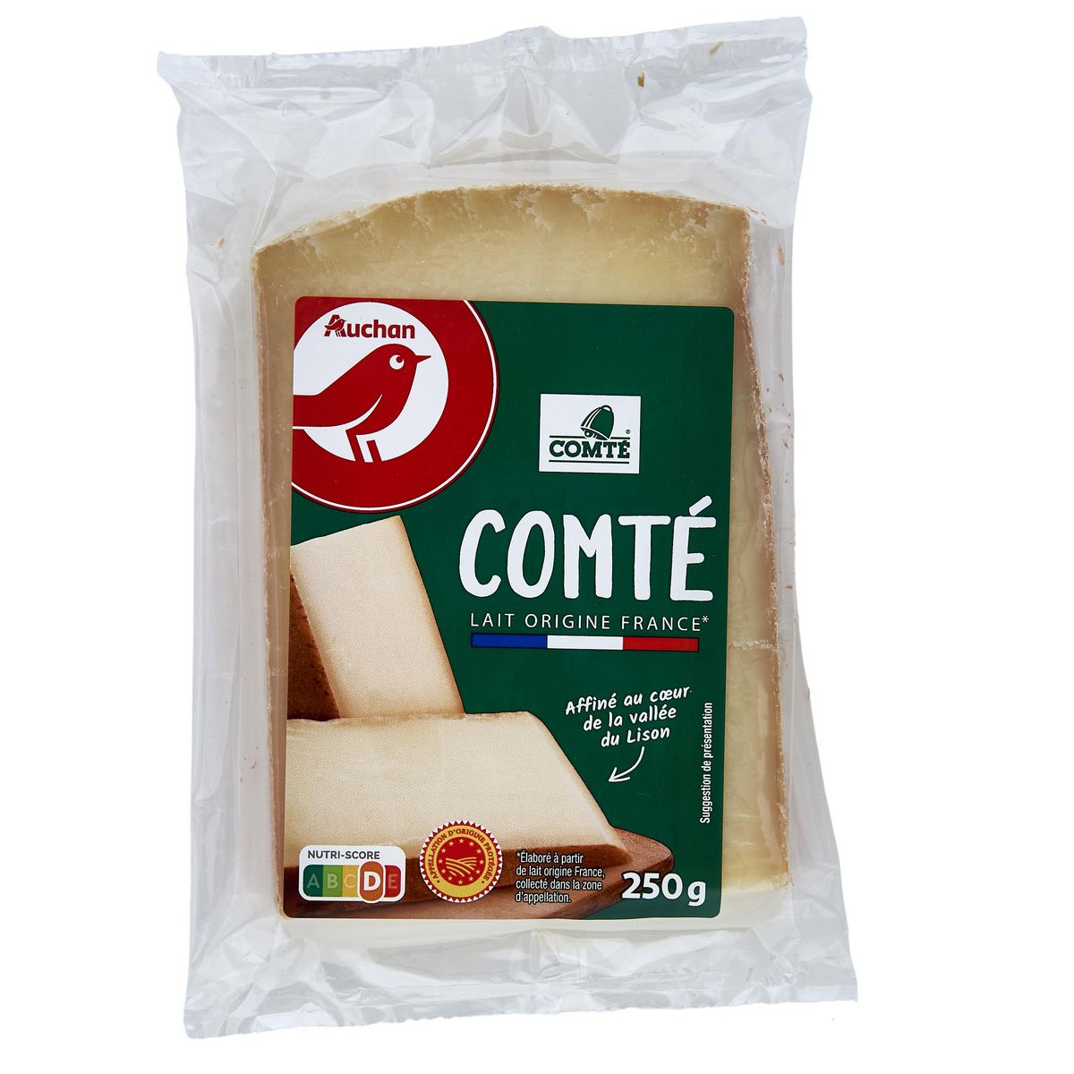 AUCHAN Comté AOP 250g