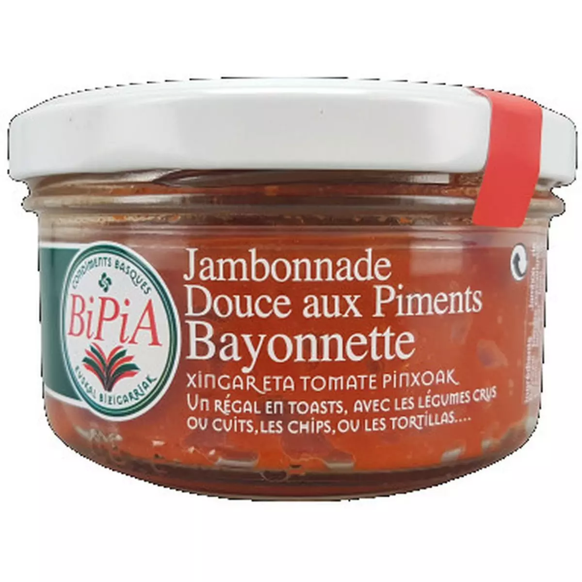 BIPIA Bayonnette Jambonnade douce aux piments 140g