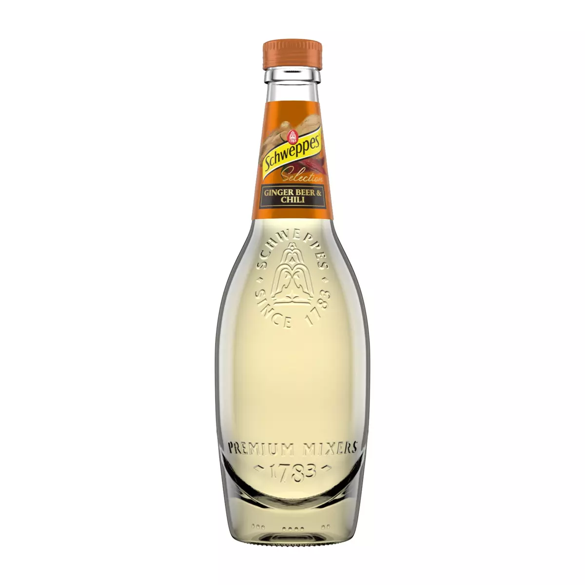 SCHWEPPES Sélection boisson gazeuse ginger beer et chili 45cl