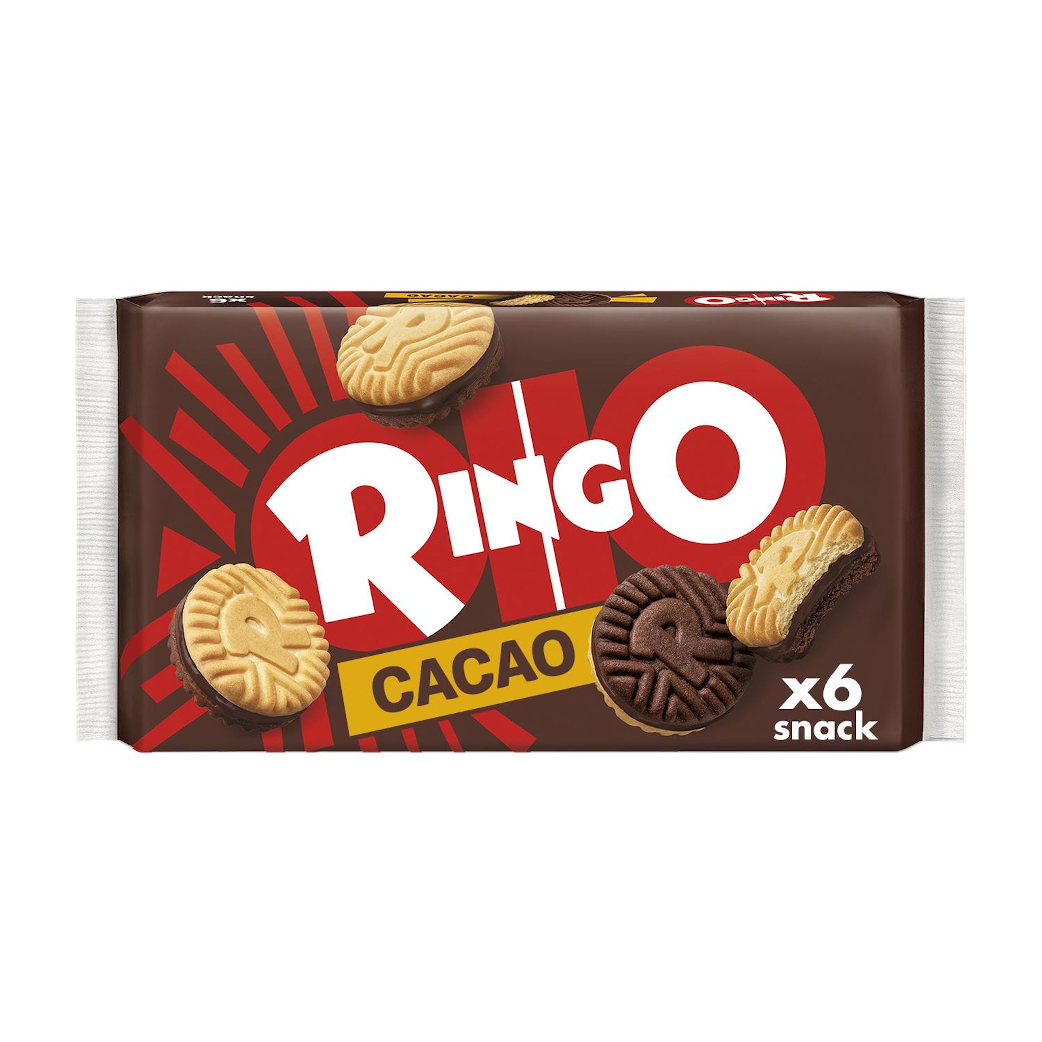 RINGO Biscuits avec garniture goût cacao 330g