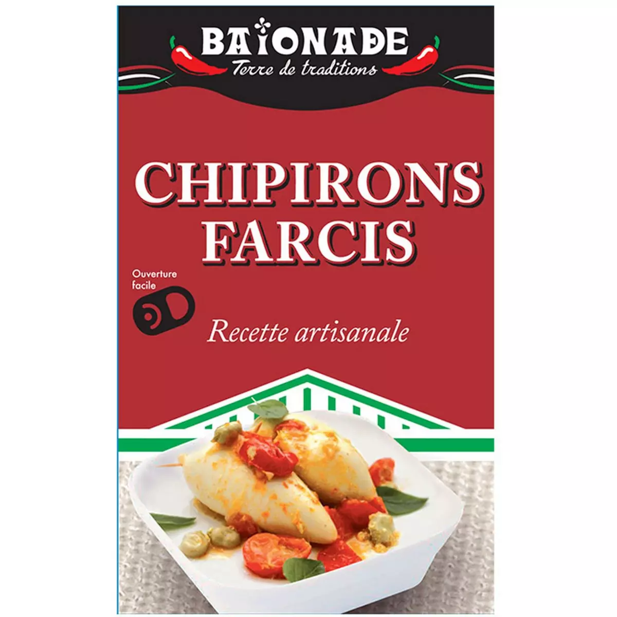 BAIONADE Chipirons farcis 115g