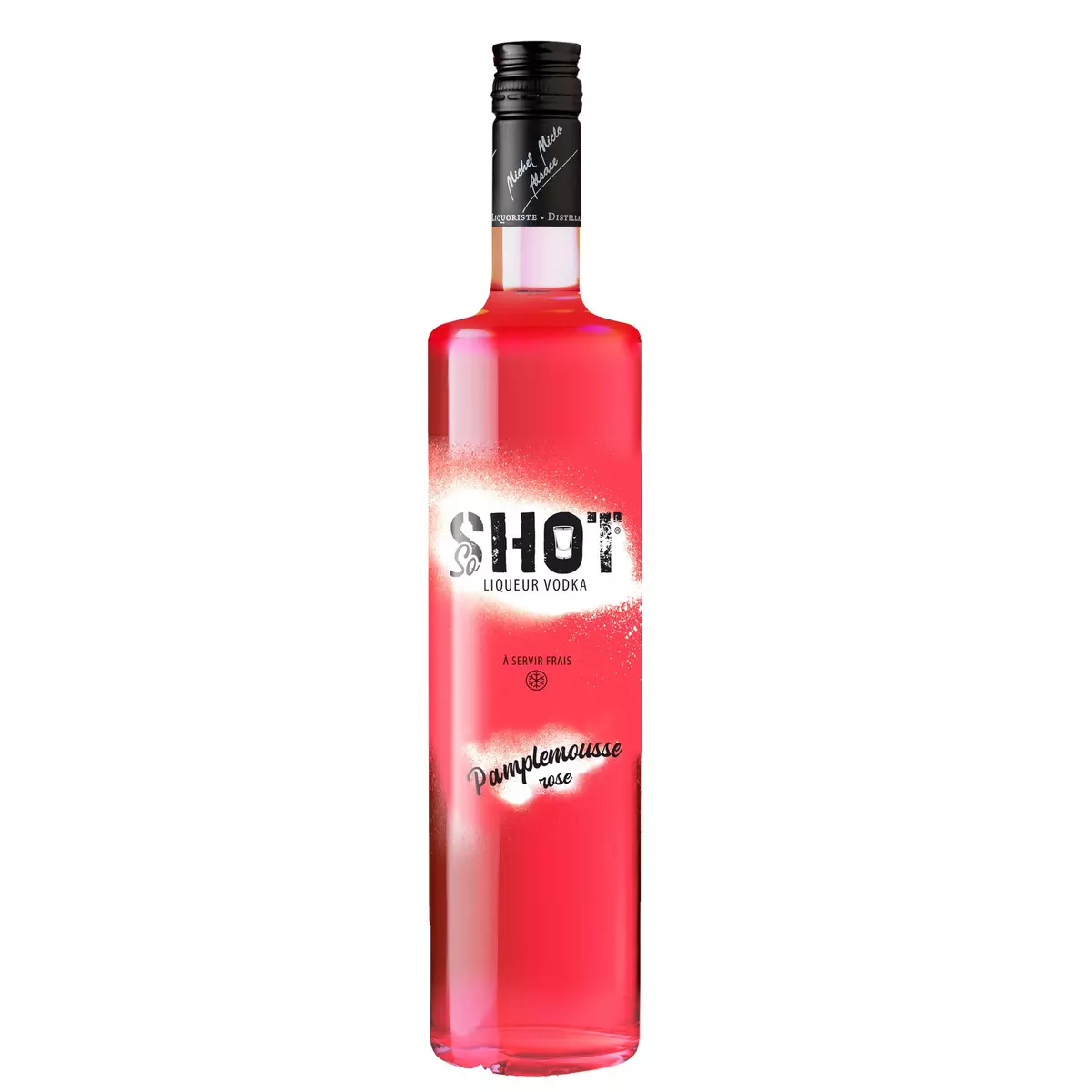 SO SHOT Liqueur de vodka au pamplemousse rose 18% 70cl
