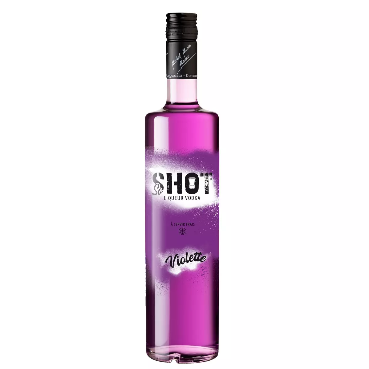 SO SHOT Liqueur de vodka à la violette 18% 70cl