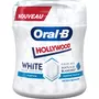 HOLLYWOOD Oral-B white chewing gum menthe fraîche sans sucres environ 45 dragées 76.5g