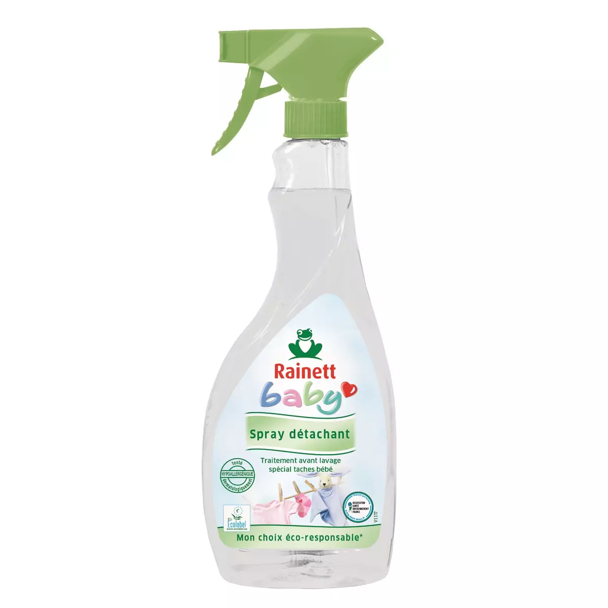 RAINETT Baby Spray détachant hypoallergénique écologique 500ml