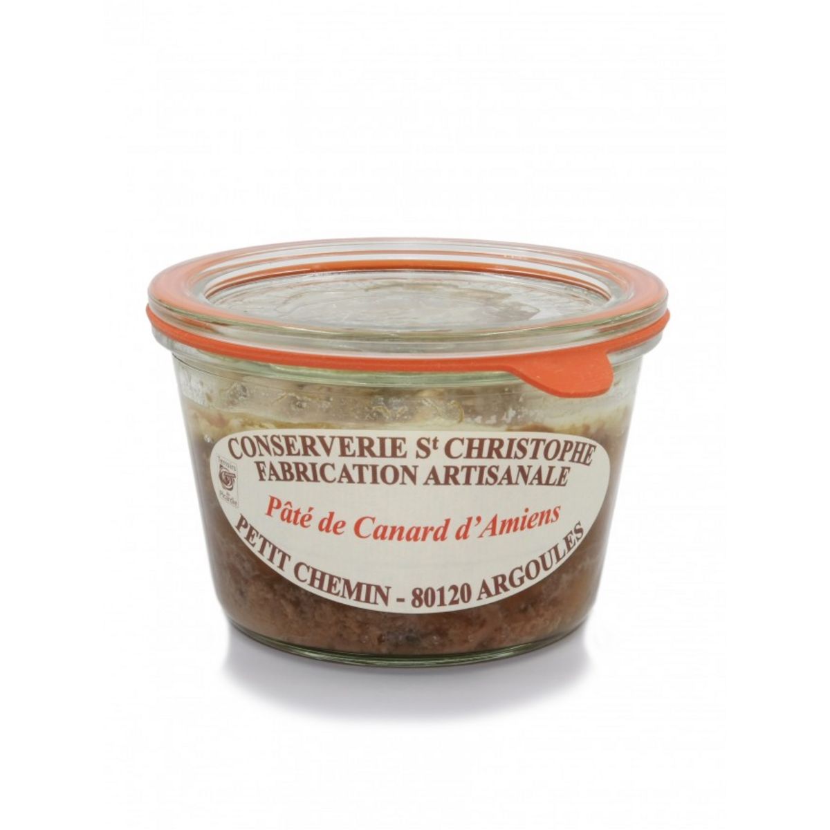 CONSERVERIE ST CHRISTOPHE Pâté de canard d'Amiens 270g