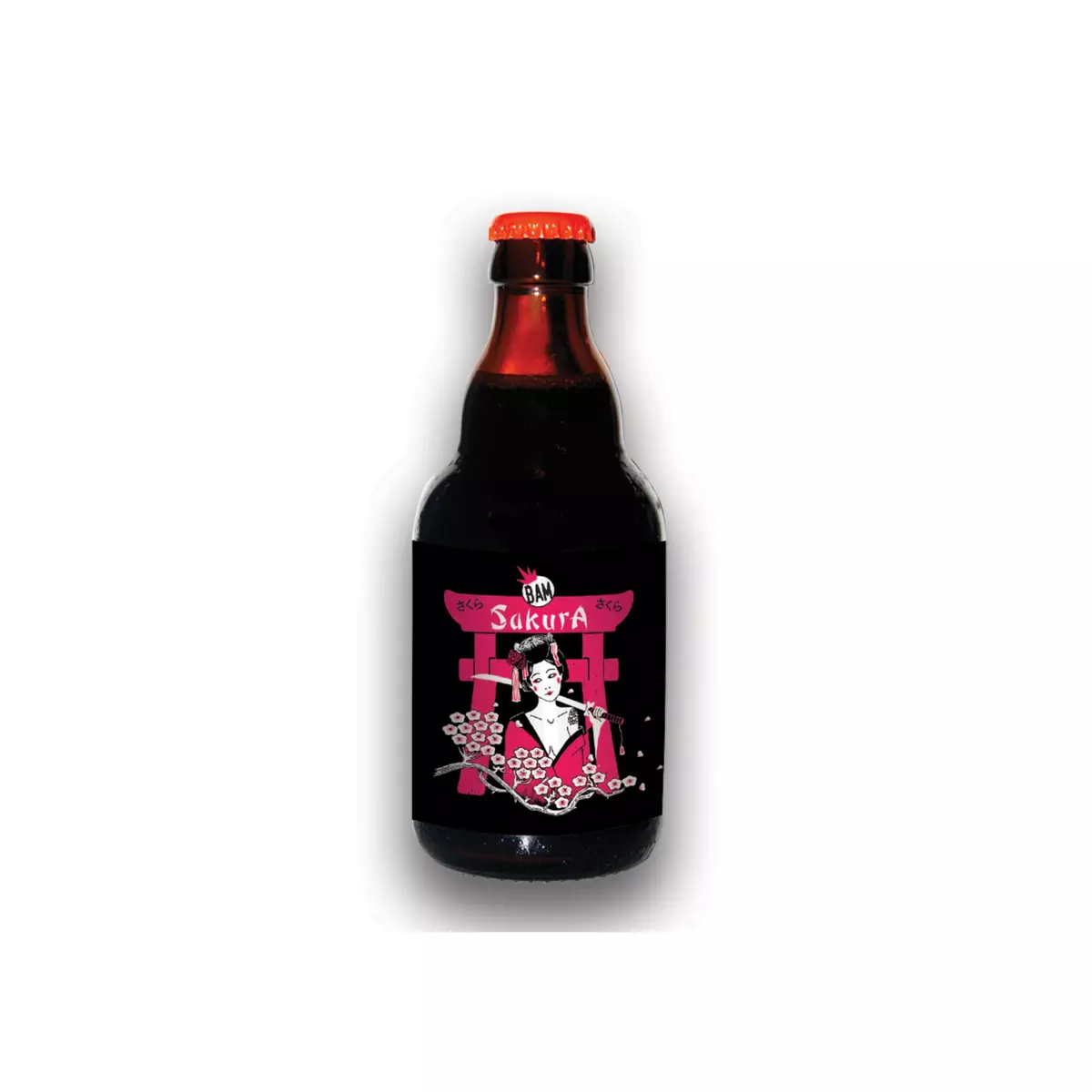 BAM Bière blonde Sakura 5.5% 33cl