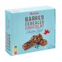 Voir la diapositive 2 : AUCHAN Barres de céréales au chocolat sans gluten 6 barres 138g