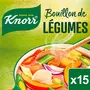 KNORR Bouillon de légumes 15 tablettes 150g