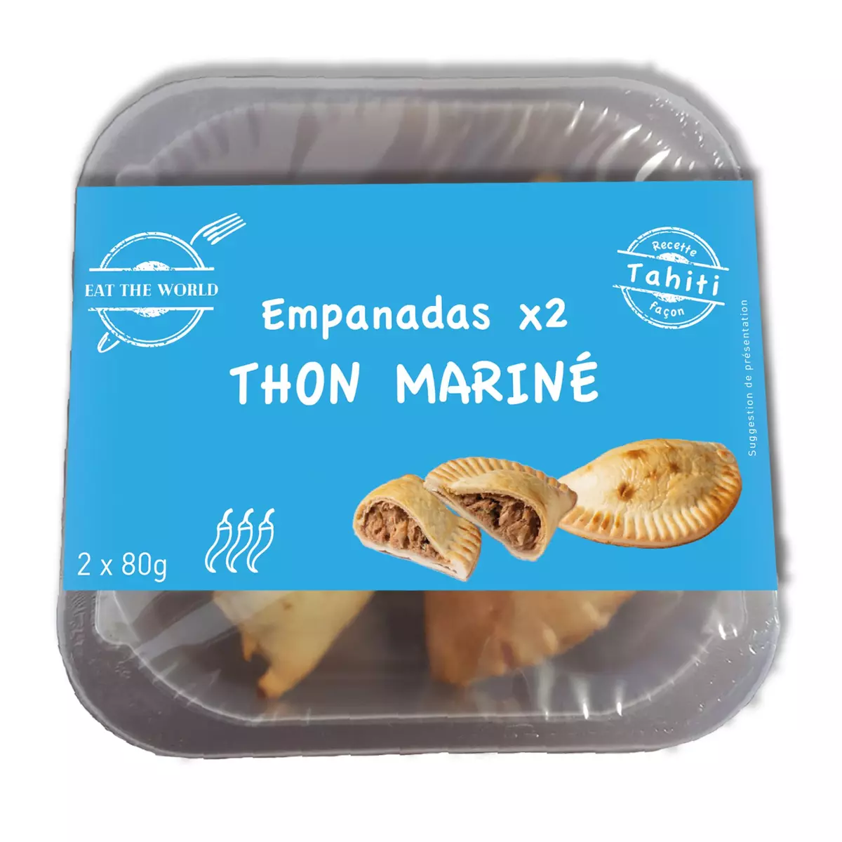 EAT THE WORLD Empanadas thon mariné 160g