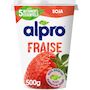 Voir la diapositive 2 : ALPRO Dessert végétal au soja et à la fraise 500g
