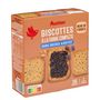 Voir la diapositive 5 : AUCHAN Biscottes au blé complet sans sucres ajoutés 2x18 biscottes 300g