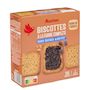 Voir la diapositive 6 : AUCHAN Biscottes au blé complet sans sucres ajoutés 2x18 biscottes 300g