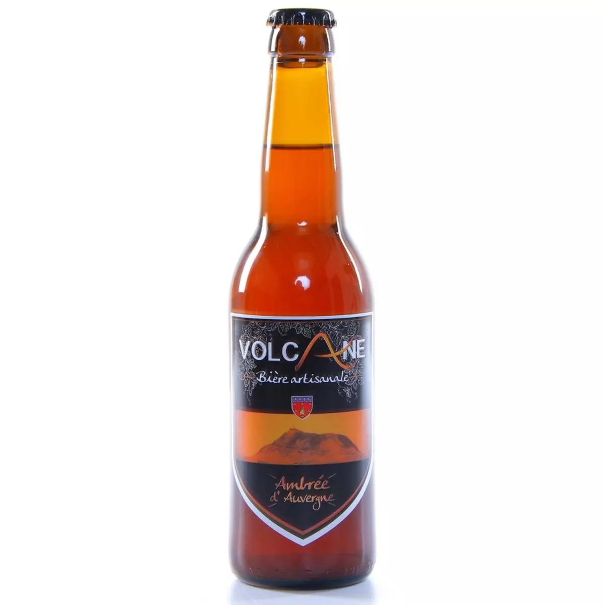 VOLCANE Bière ambrée d'Auvergne 5.6% bouteille 33cl
