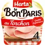 HERTA Le Bon Paris Jambon cuit au torchon 4 tranches 160g