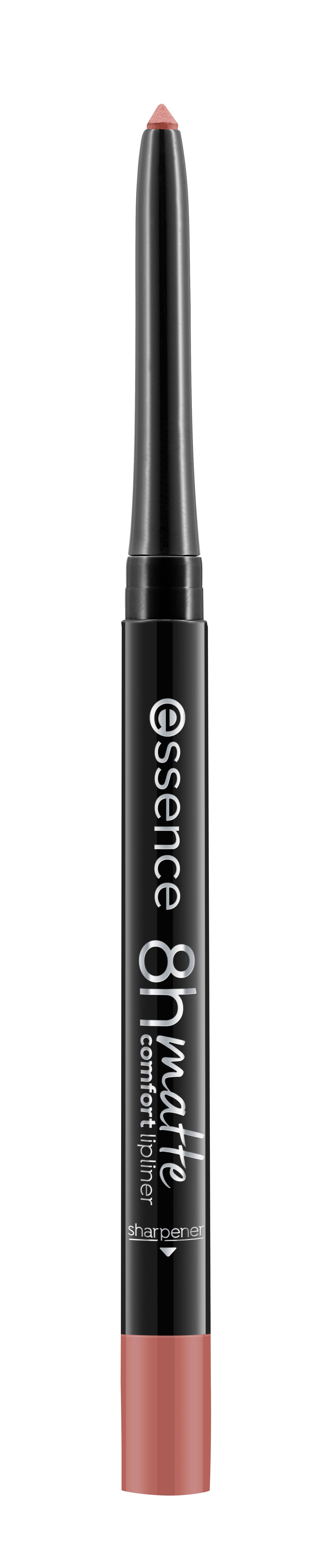 Voir la diapositive 2 : ESSENCE 8H Matte Comfort lipliner crayon contour des lèvres 04 rosy nude 0.3g