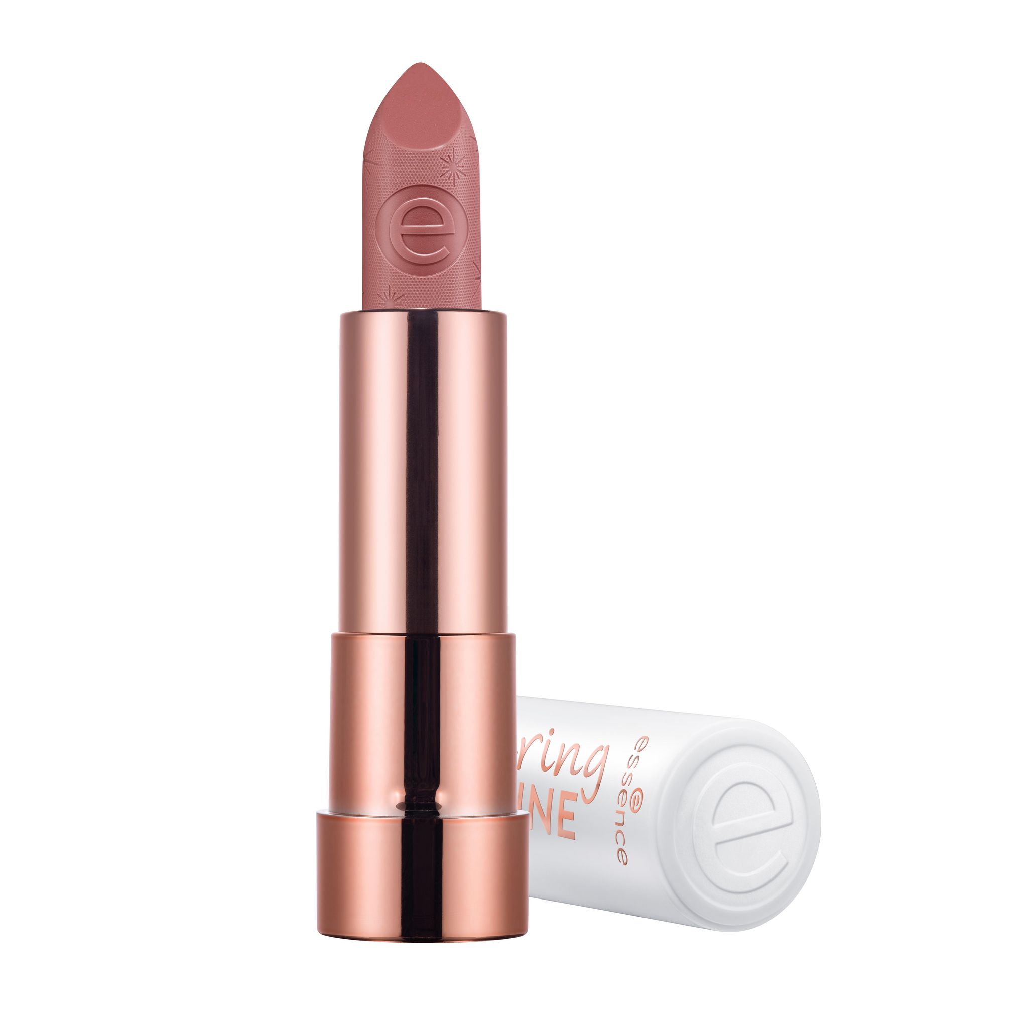Voir la diapositive 2 : ESSENCE Caring Shine Vegan collagen lipstick rouge à lèvres 203 my advice 3.5g