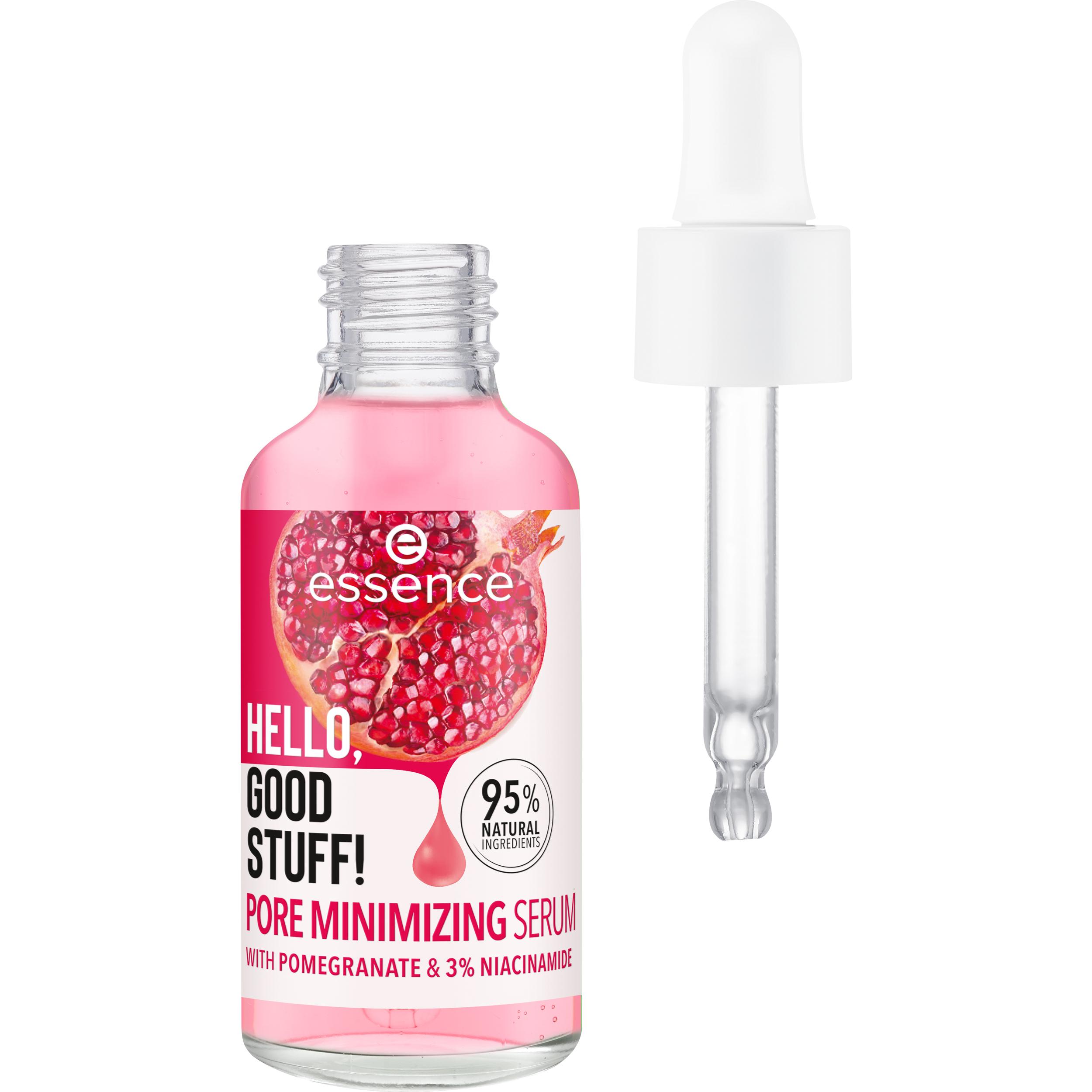 Voir la diapositive 2 : ESSENCE Hello, Good Stuff! Pore minimizing serum à la grenade et niacinamide 30ml