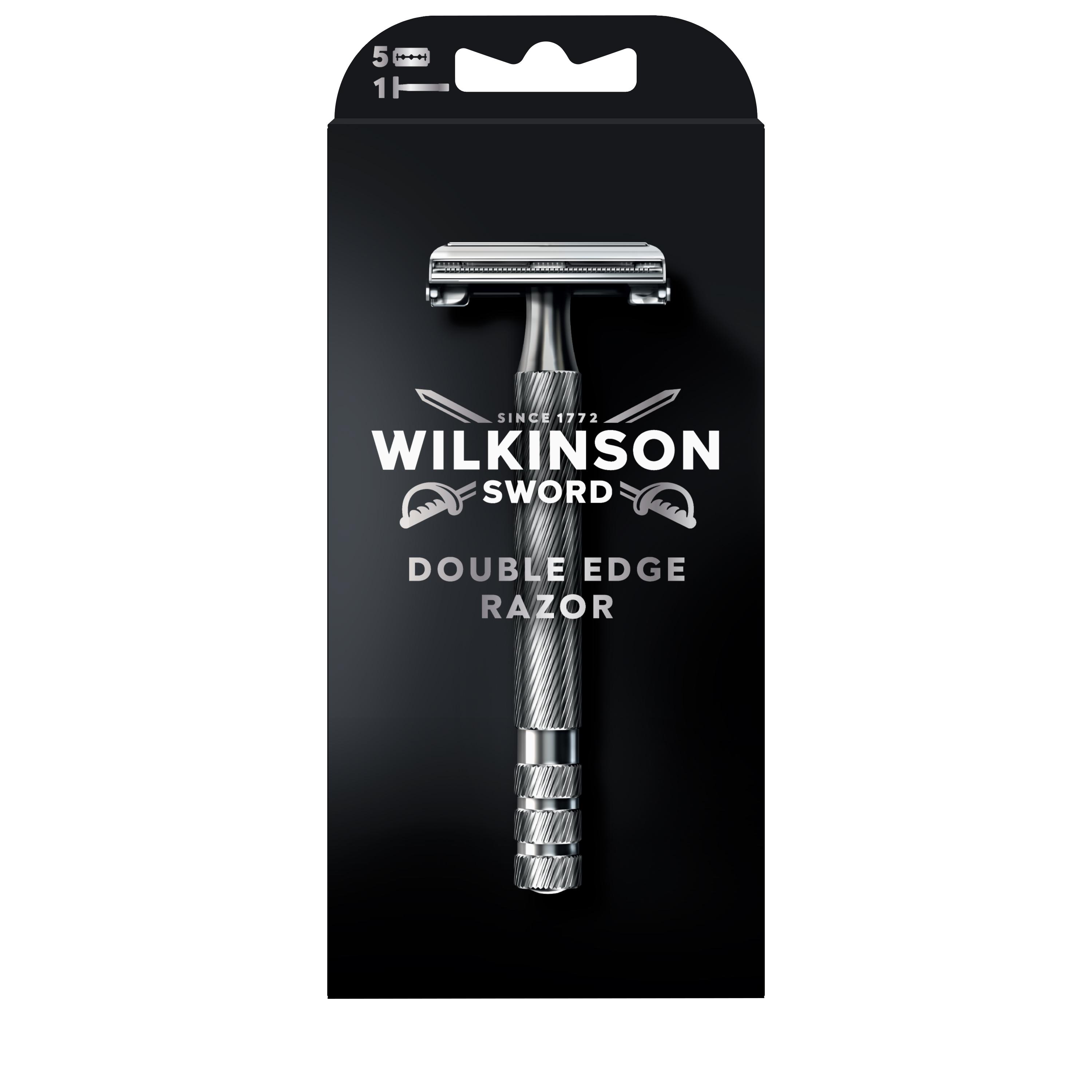 Voir la diapositive 2 : WILKINSON Rasoir Barber's Style Edger 1 rasoir + 5 lames