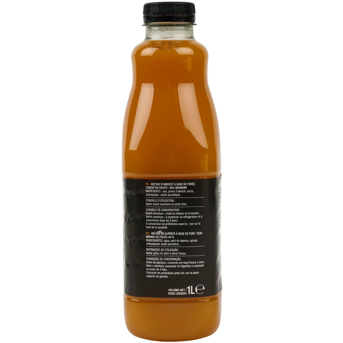 AUCHAN Nectar abricot Instant Gourmand 1l