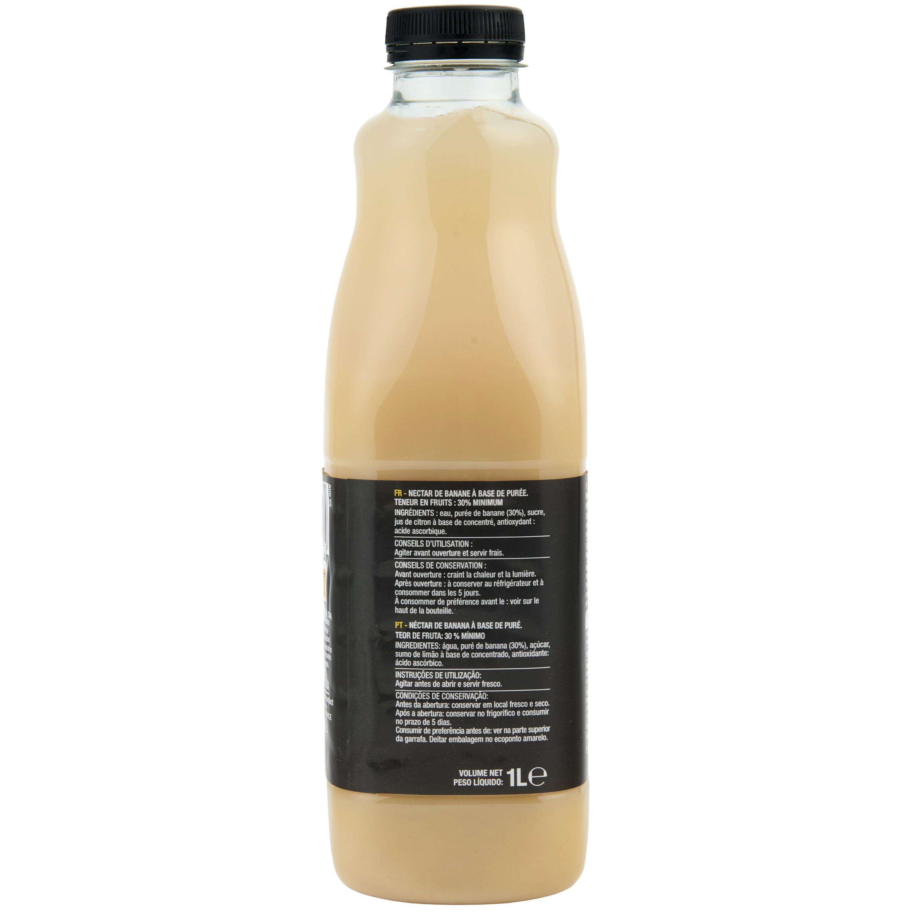 Voir la diapositive 5 : AUCHAN Instant gourmand Nectar de banane 1l