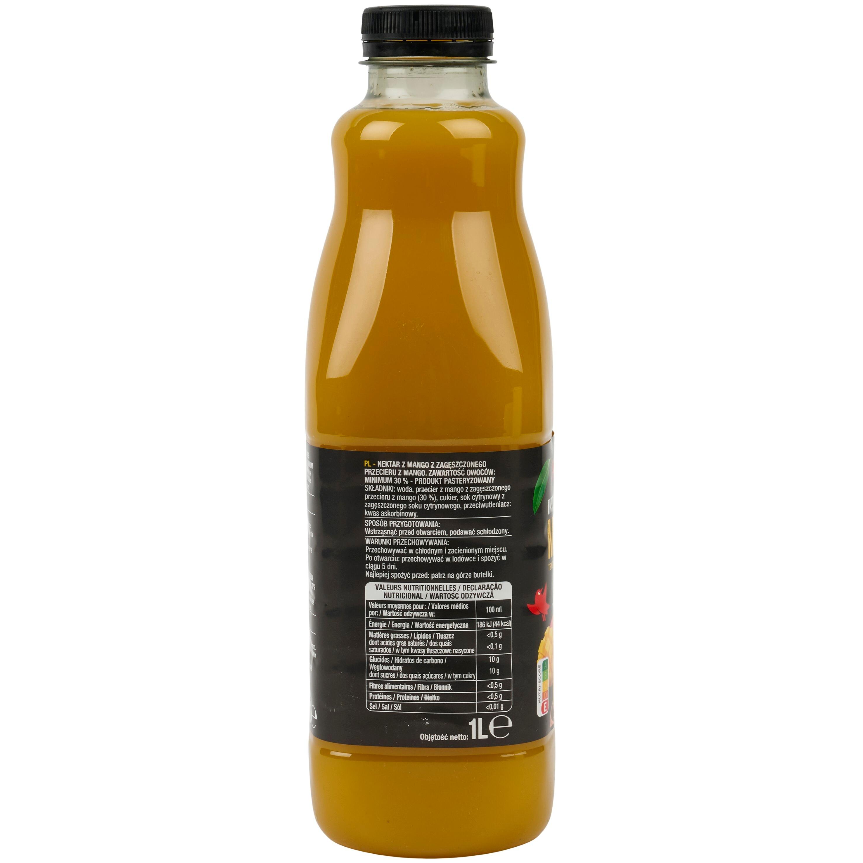 Voir la diapositive 2 : AUCHAN Nectar de mangue Instant Gourmand 1l