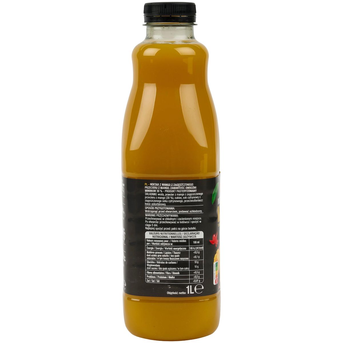 AUCHAN Nectar de mangue Instant Gourmand 1l