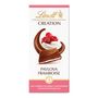 Voir la diapositive 2 : LINDT Création Tablette de chocolat au lait et pavlova framboise 150g