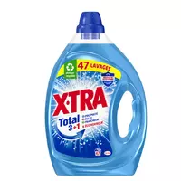 X-TRA Total+ Lessive diluée 176 lavages 4x2,2l pas cher 