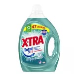 X-TRA Total 3+1 Lessive liquide fraîcheur et anti-odeurs 47 lavages 2.115l