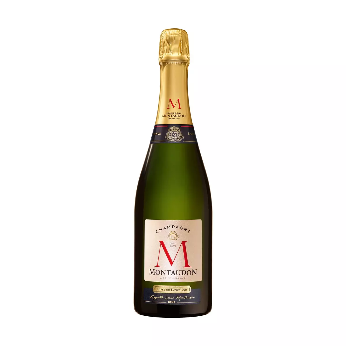 MONTAUDON AOP Champagne brut cuvée du fondateur 75cl