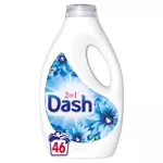 DASH Lessive liquide 2 en 1 envolée d'air 46 lavages 2.3l