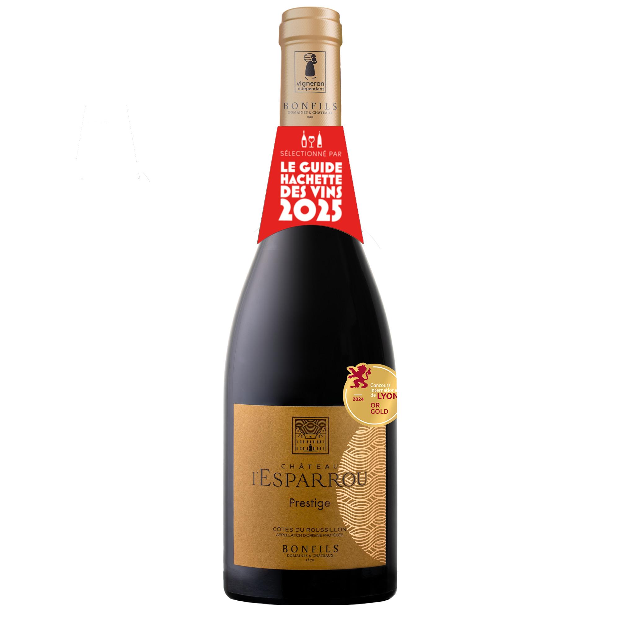 AOP Côtes du Roussillon Château l'Esparrou Prestige rouge 75cl