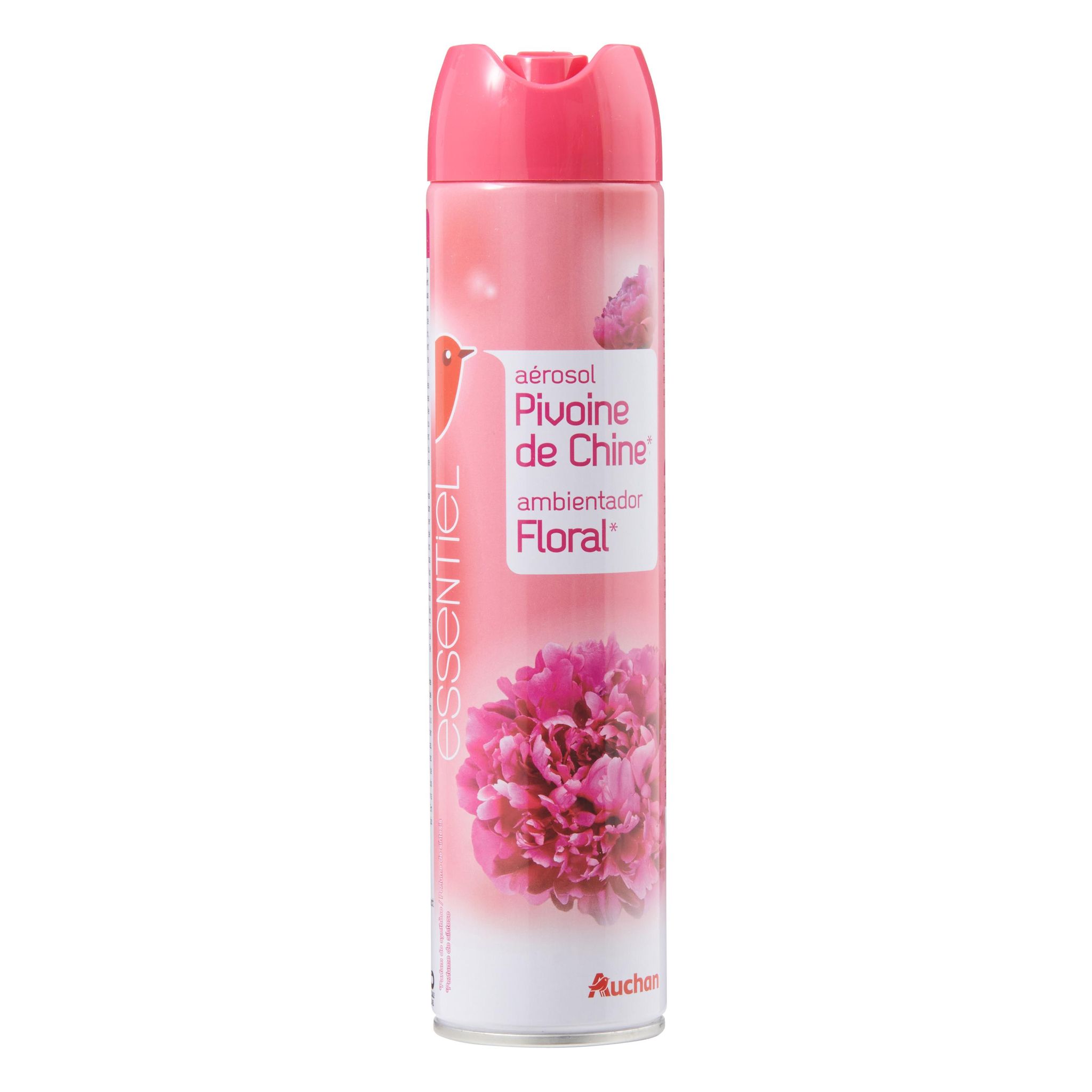 Voir la diapositive 3 : AUCHAN Aérosol désodorisant pivoine de chine 300ml