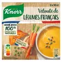 KNORR Soupe veloutée légumes français 2 personnes 2x30cl