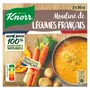 KNORR Soupe moulinée légumes français 2 personnes 2x30cl
