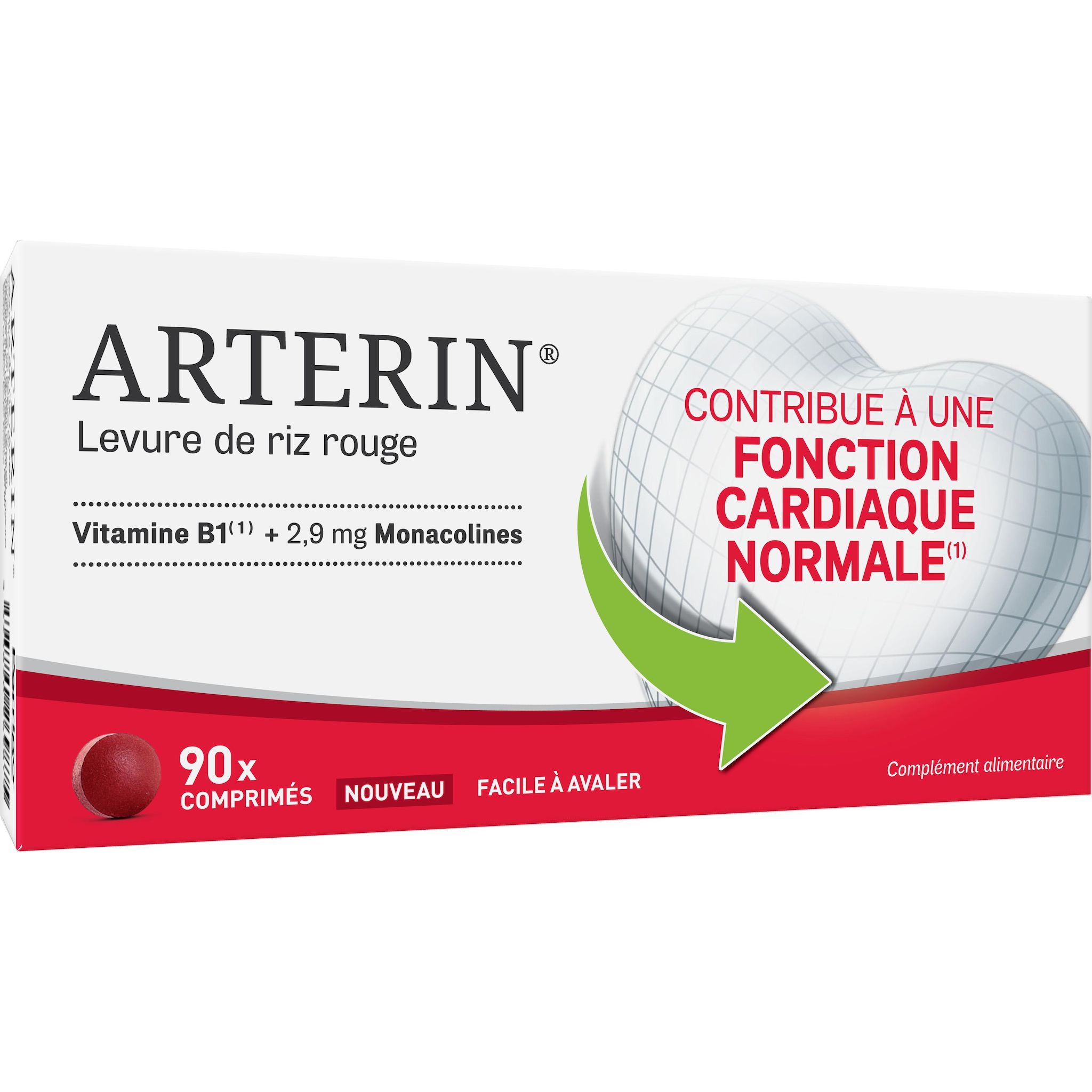 ARTERIN Comprimés levure de riz 90 comprimés