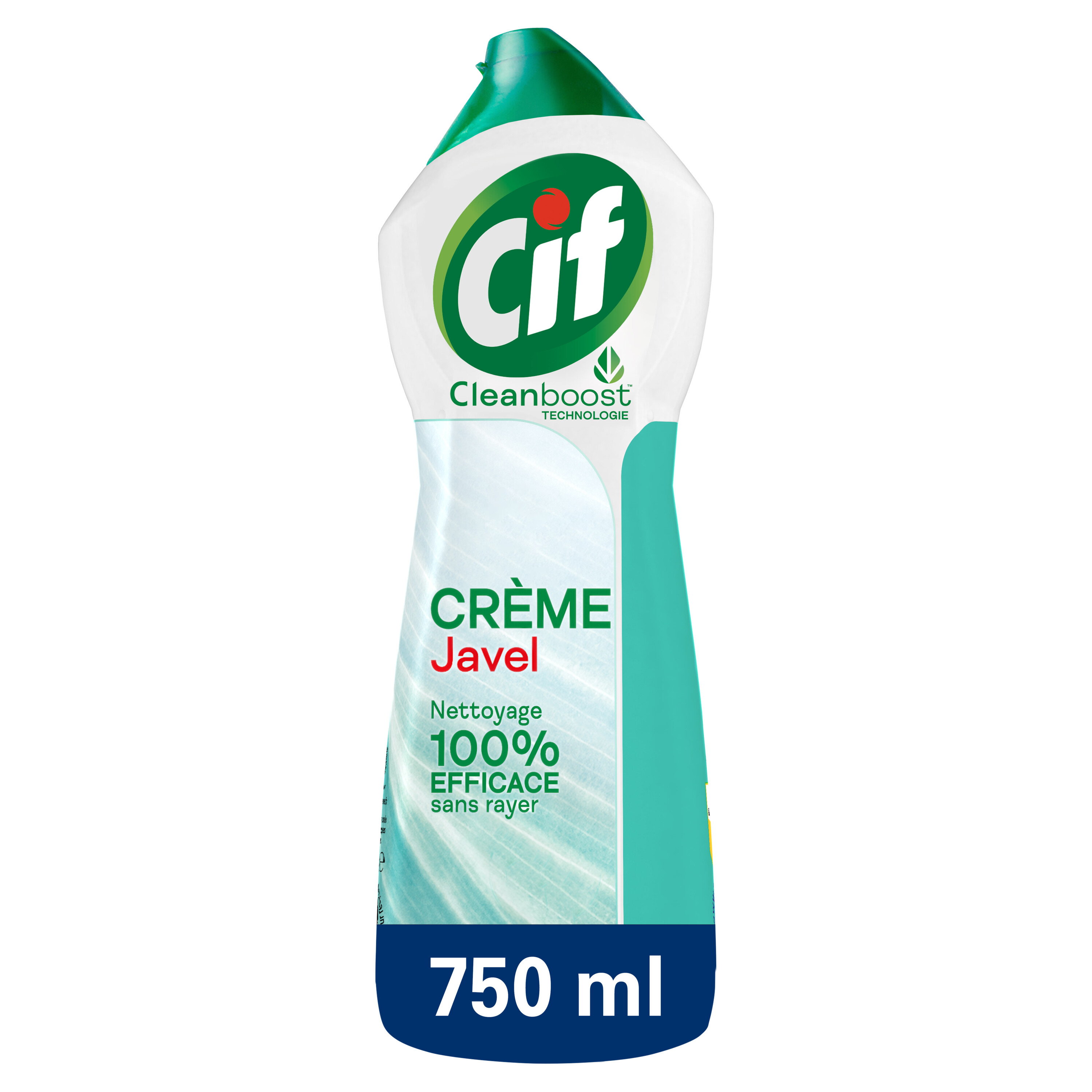 Voir la diapositive 2 : CIF Crème avec javel nettoyante multi-usages 750ml