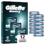 Voir la diapositive 2 : GILLETTE Mach3 Pack spécial lames 3x4 lames 12 lames