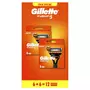 GILLETTE Fusion 5 Recharges lames de rasoir 12 pièces