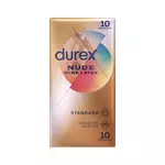 DUREX Nude Préservatif sans latex 10 préservatifs