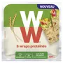 WW Wraps de blé protéinés 8 pièces 320g
